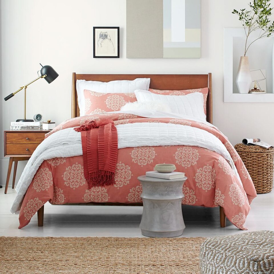 MidCentury Bed Acorn west elm United Kingdom